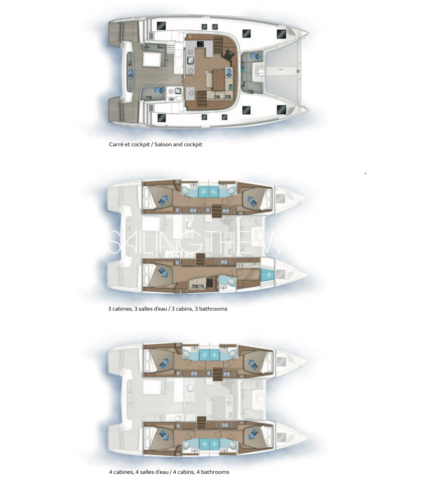 Lagoon 46 Layout Lagoon 46 Layout